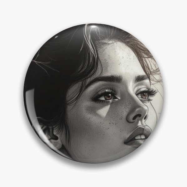 Item preview, Windswept Muse - Contemporary Beauty Portrait Art designed and sold by nhk999.
