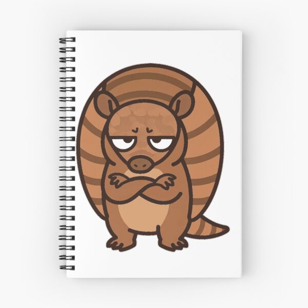 Item preview, Personal Space: Grumpy Armadillo designed and sold by Odd-jack.