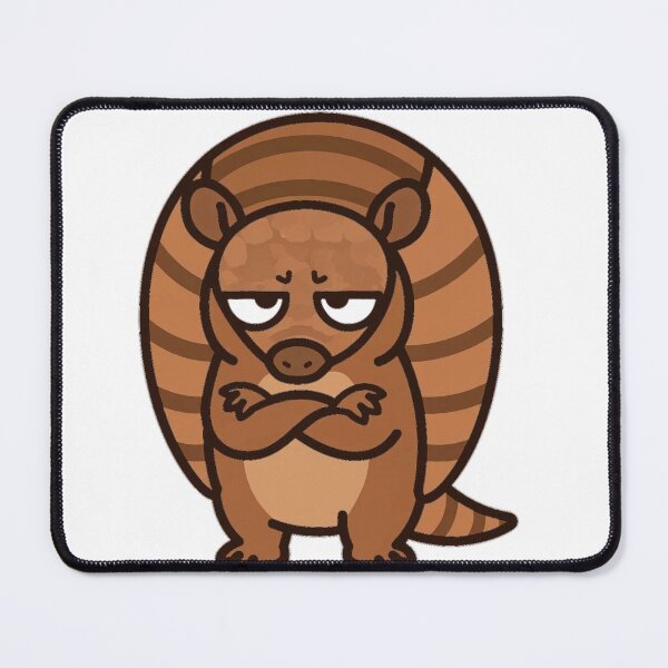 Item preview, Personal Space: Grumpy Armadillo designed and sold by Odd-jack.