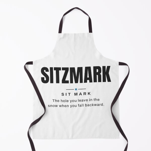Item preview, Sitzmark — Sit Mark | Real Skiing Terminology designed and sold by VestraDesign.