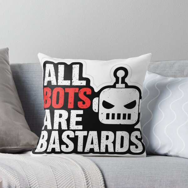 Item preview, All Bots Are Bastards Sticker designed and sold by NCNGDESIGN.