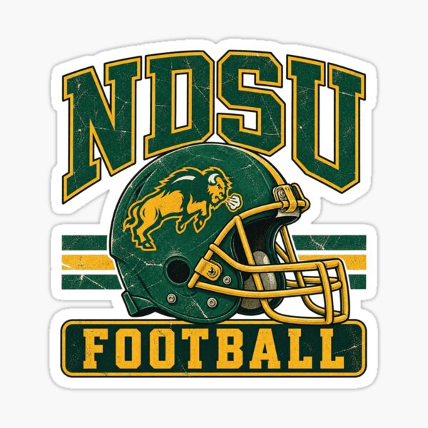 Item preview, NDSU Bison Football Helmet designed and sold by gritgraphas.