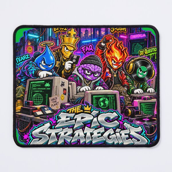 Item preview, Epic Strategies Crew Hackers Edition  designed and sold by TearzESC.