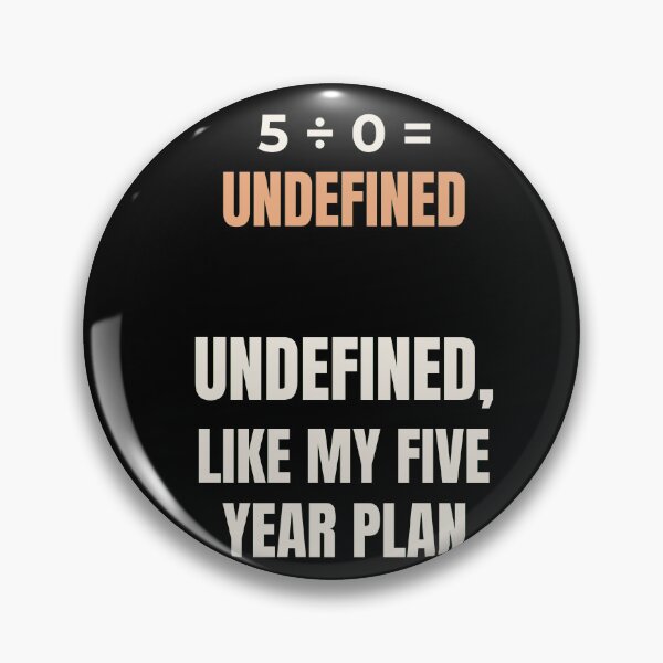 Item preview, Undefined Like My Five Year Plan Funny Math designed and sold by The Cozy Design Studio.