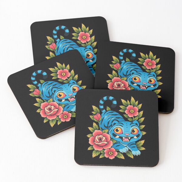 Item preview, Blue Tiger Floral designed and sold by Patriciabom95.