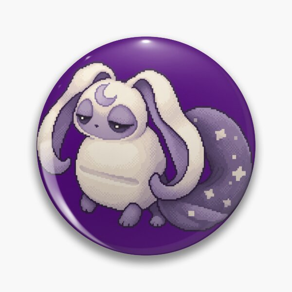 Item preview, Seroquel-Inspired Sleepy Creature – Lavender Pixel Art designed and sold by internet funeral.
