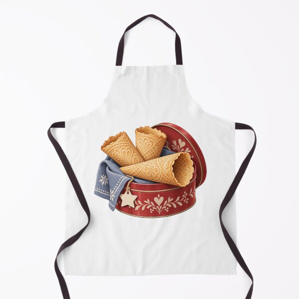 Item preview, Krumkake in the Christmas Cookie Tin designed and sold by Nooklune Studio.