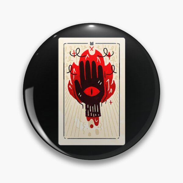 Item preview, Hands of Rage - Cult of the lamb - Tarot card designed and sold by Gautamaa.