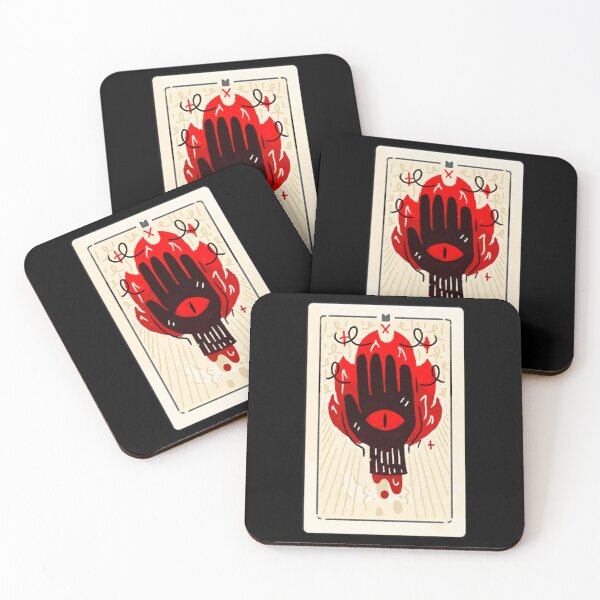 Item preview, Hands of Rage - Cult of the lamb - Tarot card designed and sold by Gautamaa.