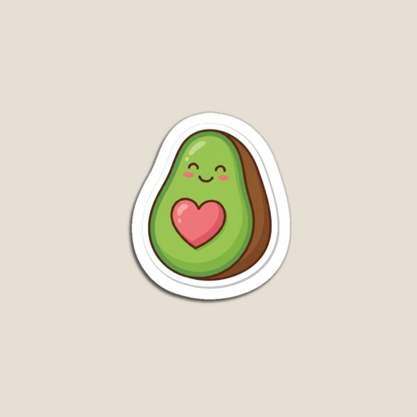 Item preview, Avocado Love Sticker designed and sold by rizapp ★★★★★.