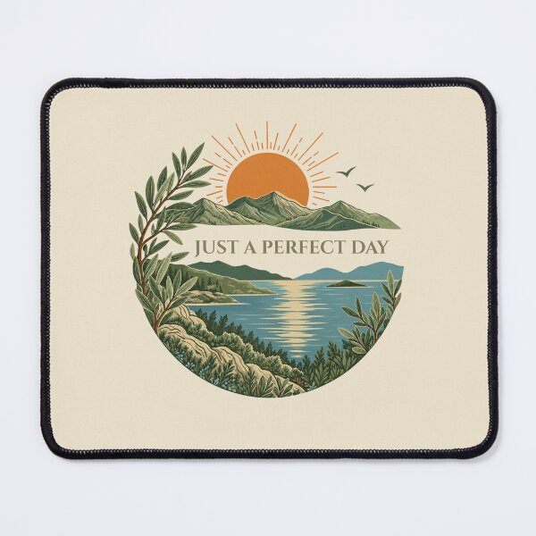 Item preview, Just a Perfect Day Nature Landscape Vintage Graphic designed and sold by ivonova.