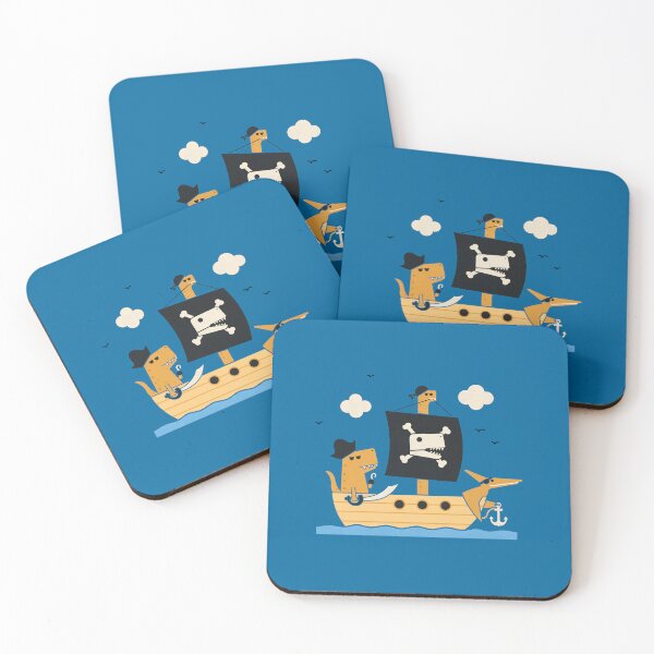 Item preview, Dino Pirates designed and sold by HandsOffMyDinosaur.