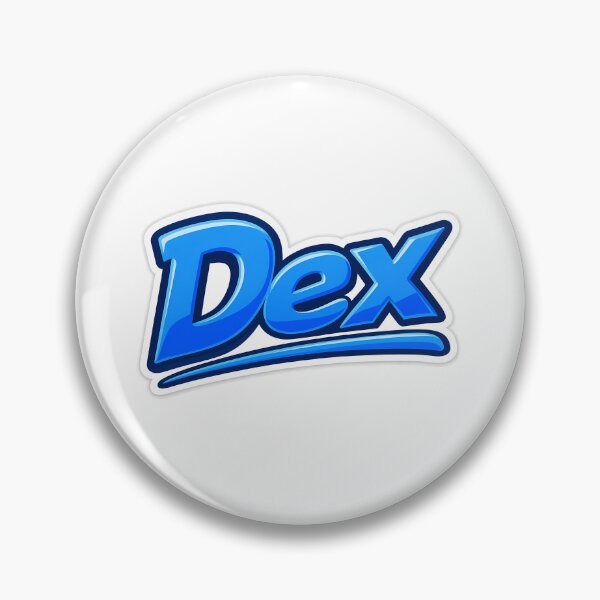 Item preview, Blue Dex Sticker designed and sold by NRSROTE.