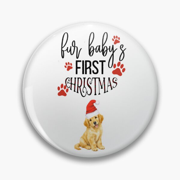 Item preview, Fur baby's first christmas designed and sold by Happy Little Chaos.