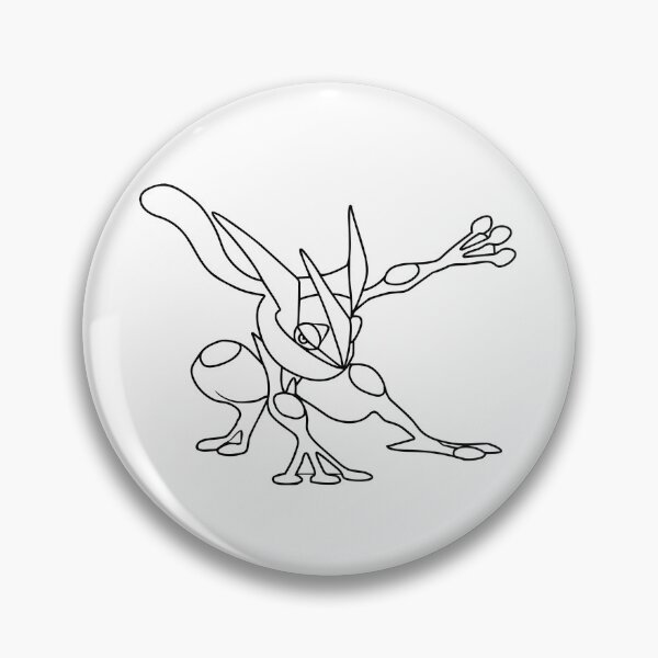 Item preview, Greninja Black and White designed and sold by kyravreeland.