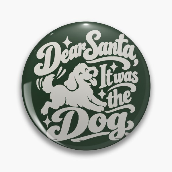 Item preview, Dear Santa It Was the Dog Funny Christmas designed and sold by RR-Arts.