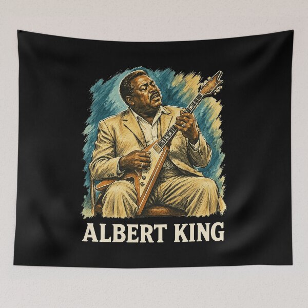 Item preview, Albert King Blues Portrait designed and sold by Patriciabom95.