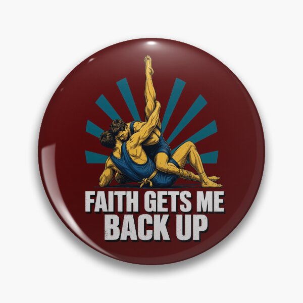 Item preview, Faith Gets Me Back Up Vintage Inspirational Silhouette designed and sold by phoebeperez.