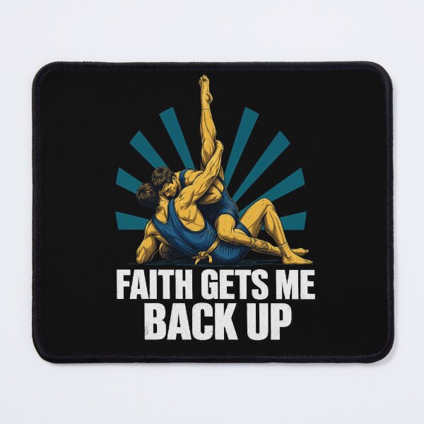 Item preview, Faith Gets Me Back Up Vintage Inspirational Silhouette designed and sold by phoebeperez.