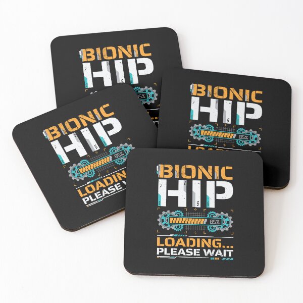 Item preview, Bionic Hip Loading Please Wait Surgery Recovery designed and sold by Inkplain.
