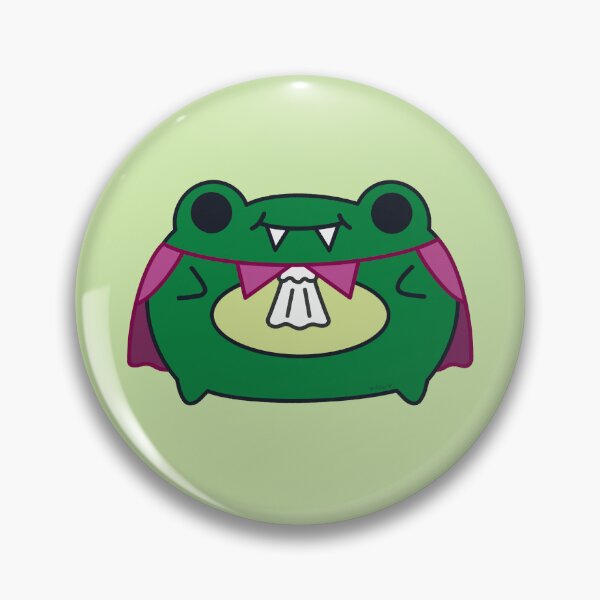 Item preview, Cute Frog Wearing Vampire Outfit – Kawaii Illustration designed and sold by DrawnByAllu.