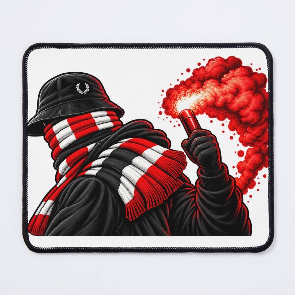 Item preview, Football Firm Ultra – Red Smoke Terrace Culture designed and sold by Ramadane_design1.