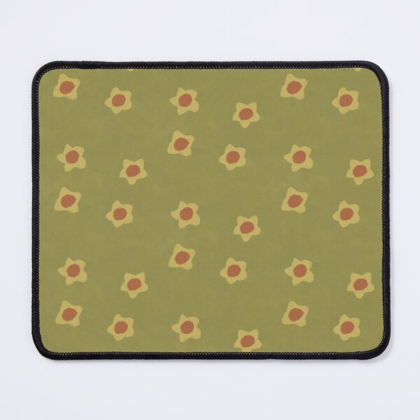 Item preview, Green Star Flower Pattern Cottagecore Boho Floral designed and sold by LeelaLab.