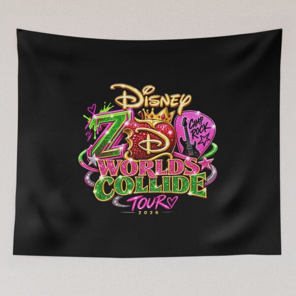 Item preview, Disney Worlds Collide Tour designed and sold by klussfineyi.