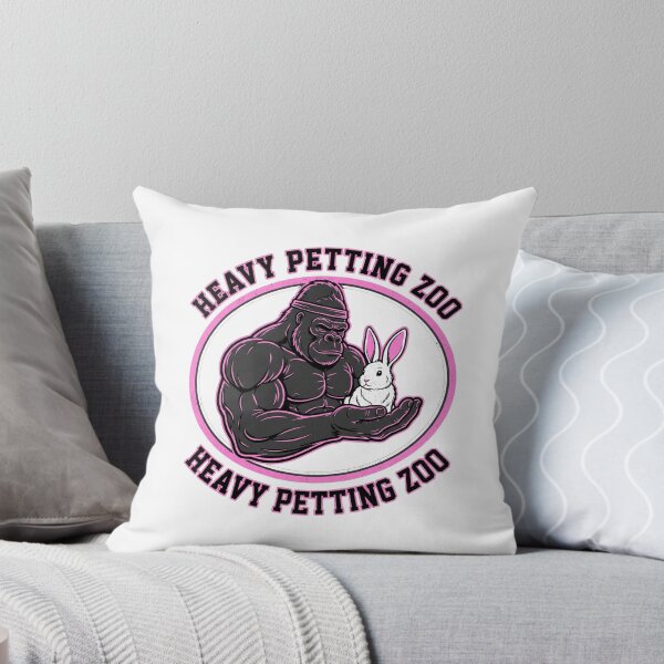Item preview, Heavy Petting Zoo – Funny Gym Gorilla with Bunny designed and sold by OpenFieldNotes.
