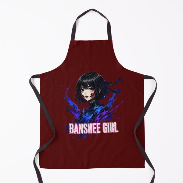 Item preview, Banshee Girl Dark Gothic Manga Portrait designed and sold by phoebeperez.