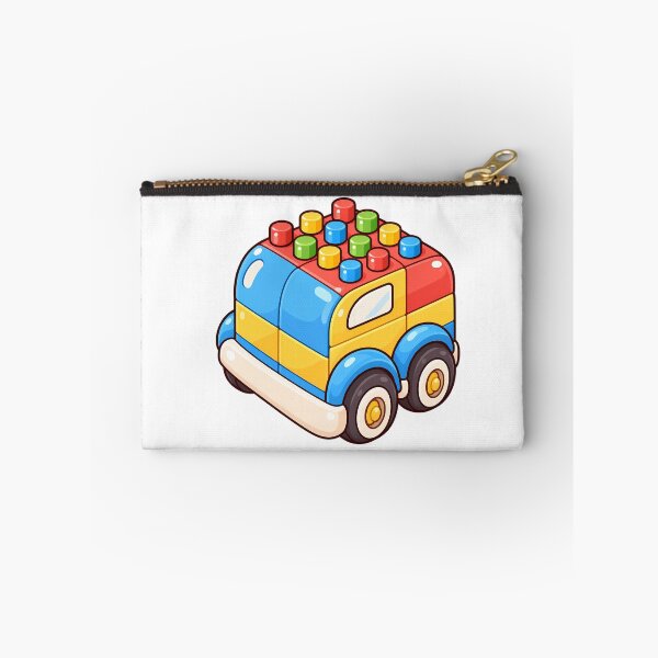 Item preview, Cute Rainbow Building Block Car Kawaii Toy Vehicle Cartoon designed and sold by mumeaw.