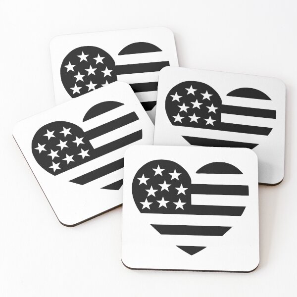 Item preview, Patriotic Heart Flag with Stars and Stripes – Freedom and National Pride designed and sold by crackerflake.