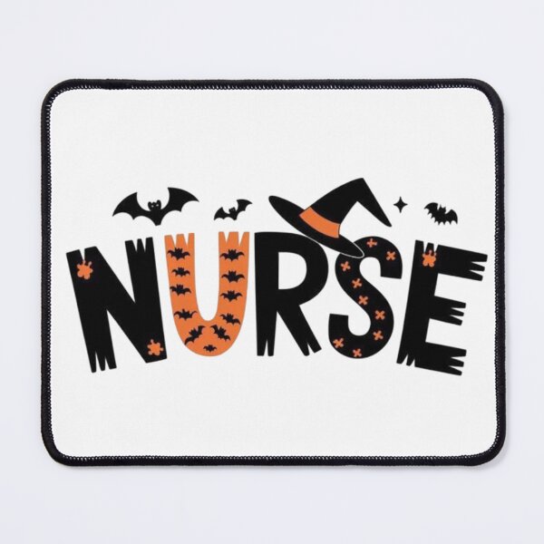 Item preview, Spooky Nurse Halloween Bat Witch Design designed and sold by CanvasRebel.