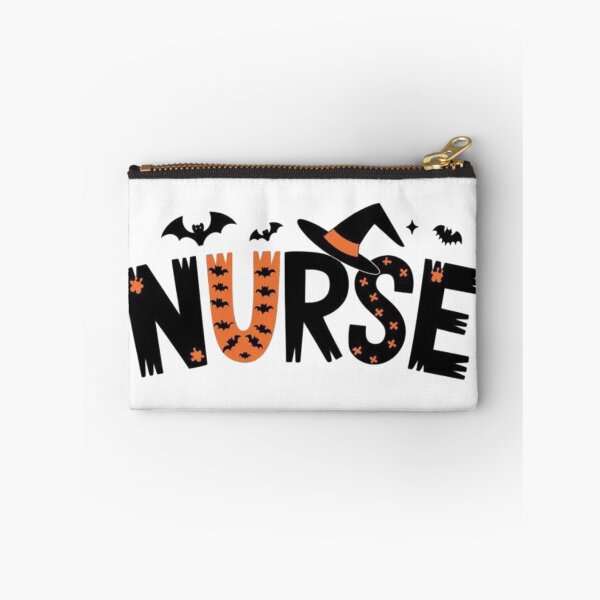 Item preview, Spooky Nurse Halloween Bat Witch Design designed and sold by CanvasRebel.