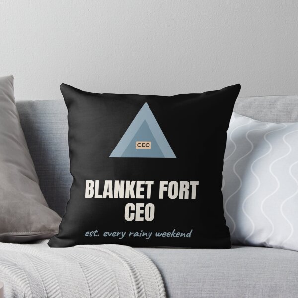 Item preview, Blanket Fort CEO Funny Cozy Lifestyle Shirt designed and sold by The Cozy Design Studio.