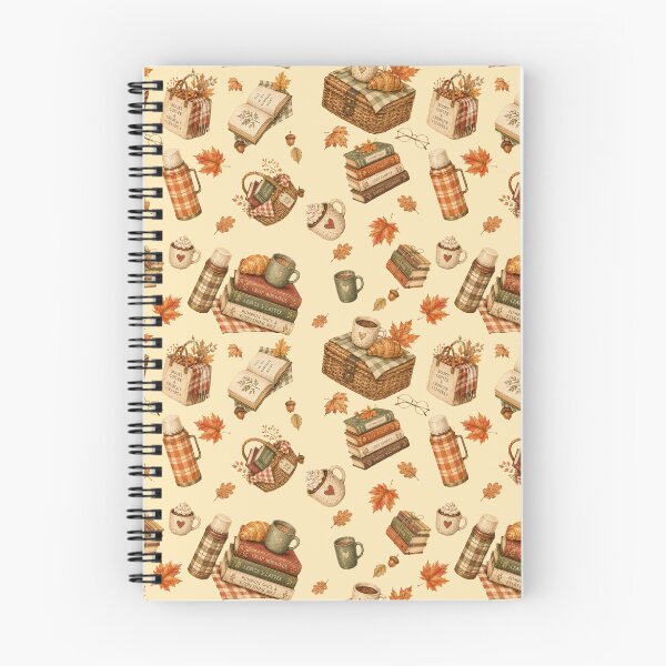 Item preview, Bookish Autumn Seamless Pattern  designed and sold by SMartin.