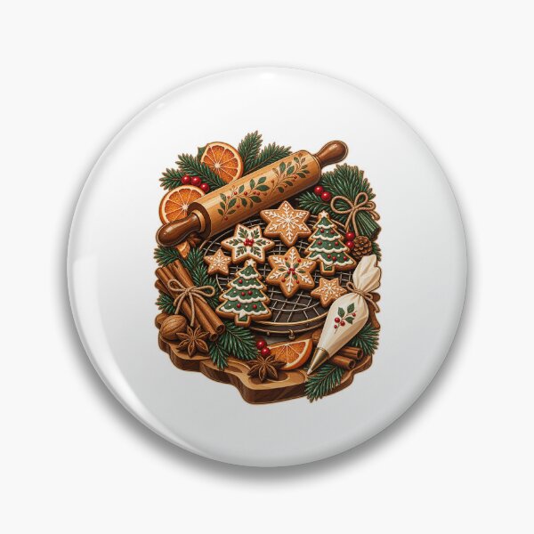 Item preview, Christmas Cookie Workshop Festive Baking Art designed and sold by TeNovaStudio.
