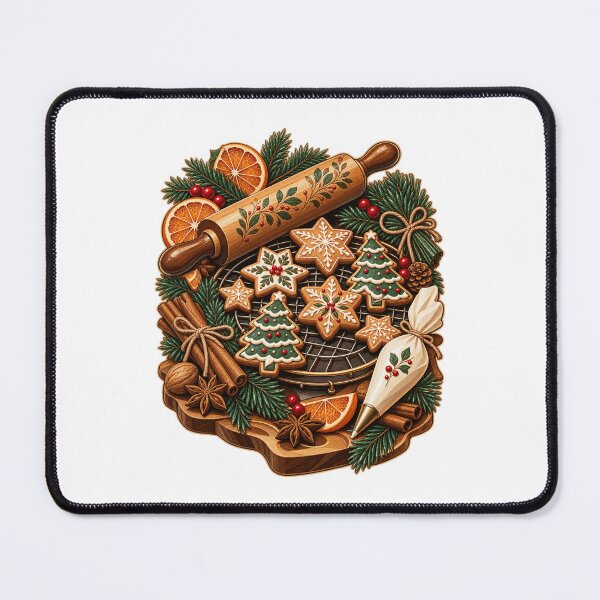 Item preview, Christmas Cookie Workshop Festive Baking Art designed and sold by TeNovaStudio.