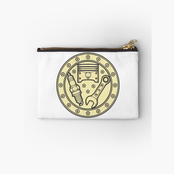 Item preview, Garage Grease Club – Vintage Motorcycle Mechanic Sticker designed and sold by Stylestickers55.