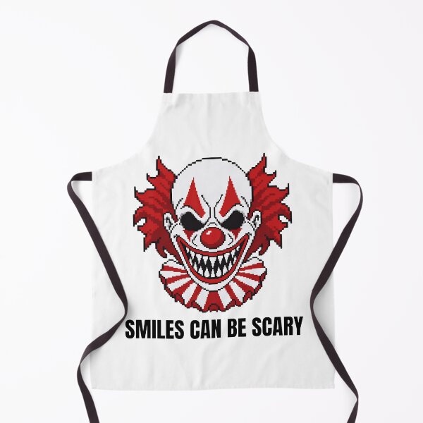 Item preview, Smiles Can Be Scary – Creepy Evil Clown Halloween Design designed and sold by walbayzon.