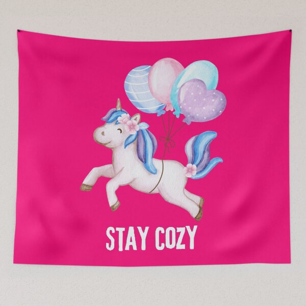 Item preview, Cute Unicorn Stay Cozy designed and sold by stormk10.
