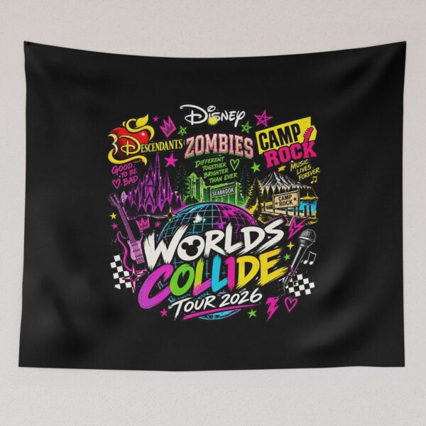 Item preview, Worlds Collide Tour 2026 designed and sold by ehornrudht.