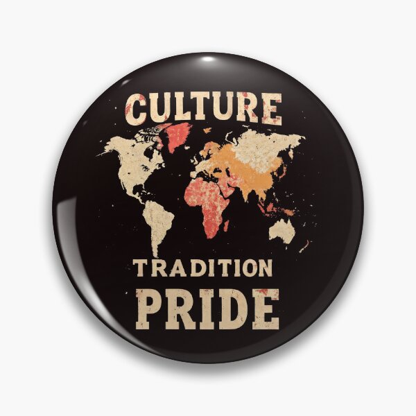 Item preview, Vintage World Map Culture Tradition Pride Graphic designed and sold by LayercraftArt.