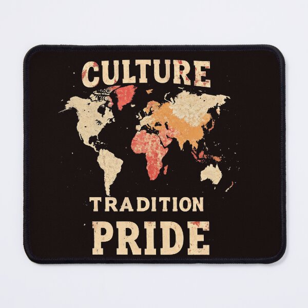 Item preview, Vintage World Map Culture Tradition Pride Graphic designed and sold by LayercraftArt.