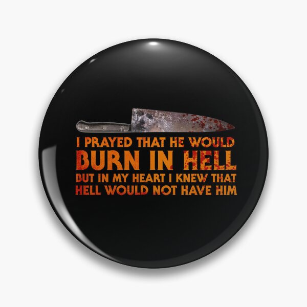 Item preview,  Burn in hell! logo designed and sold by Betamax-Babylon.
