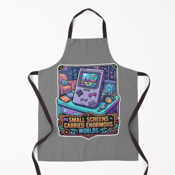 Item preview, Sleek Handheld Console Abstract Game World Lounge Art designed and sold by KhAIa Reeve Art Studio.