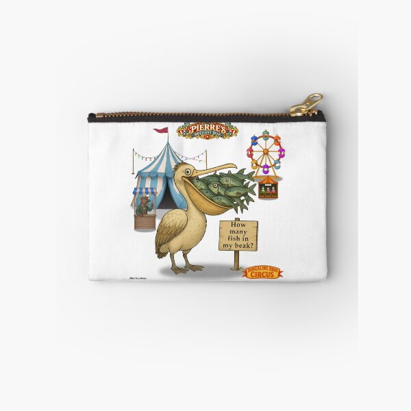 Item preview, Pierre Pelican's Brilliant Beak Vintage Circus Animal Parody designed and sold by MissTerryWoman.