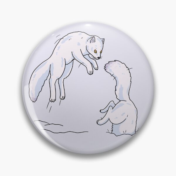 Item preview, Jumping arctic fox designed and sold by Maria-Henriques.