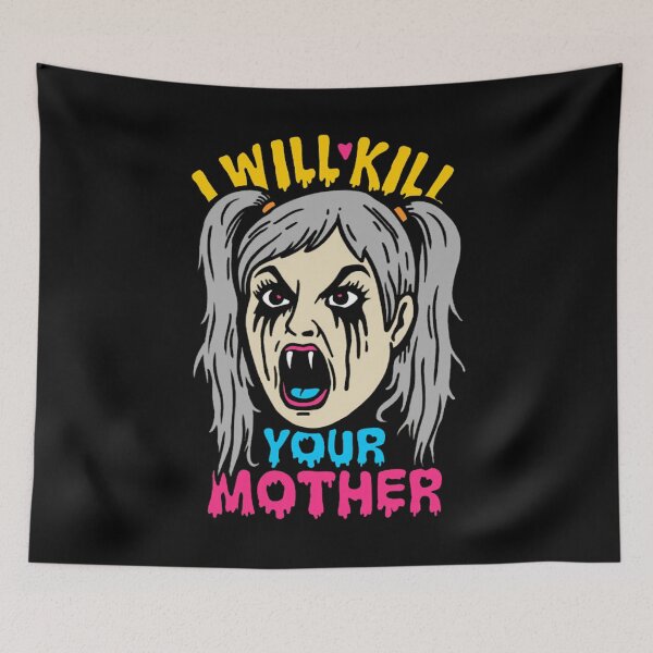 Item preview, Dungeon Crawler Carl Samantha Quote, I Will Kill Your Mother designed and sold by ehornrudht.