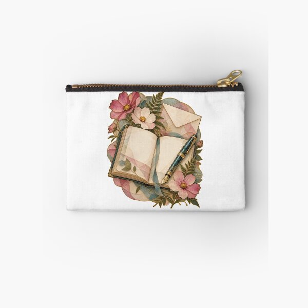 Item preview, Journaling Fountain Pen Wildflower Memory Art designed and sold by TeNovaStudio.